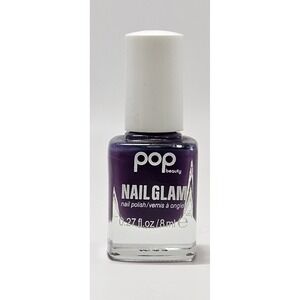 pop beauty Nail Glam Nail Polish .27fl.oz (Purple AF) Purple Nail Color New